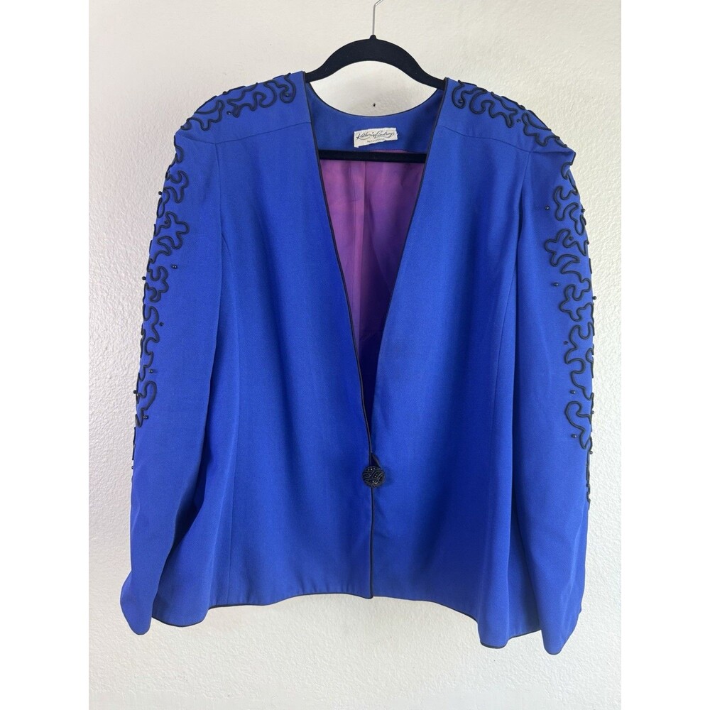 Katherine Lindsay by Matthew Blue Over Coat Vintage Fashion